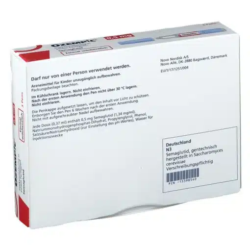 ozempic 0 5 mg 3 stück kaufen