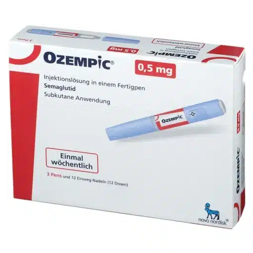 Ozempic 0.5 mg kaufen Bei uns können Sie Ozempic 0,5 mg ohne gültiges Rezept kaufen und direkt nach Hause liefern lassen.